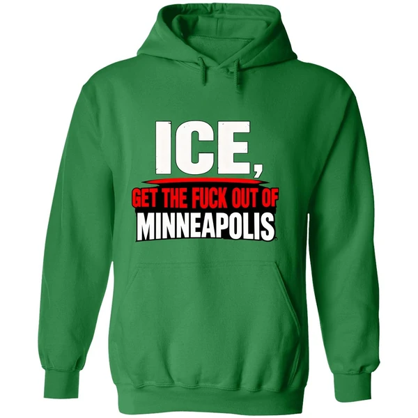 Get The Fuck Out Of Minneapolis Ice Hoodie - Image 2