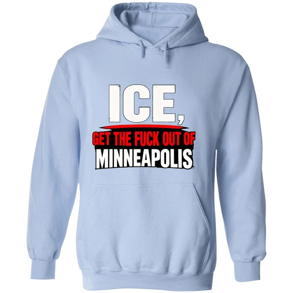 Get The Fuck Out Of Minneapolis Ice Hoodie - Image 4