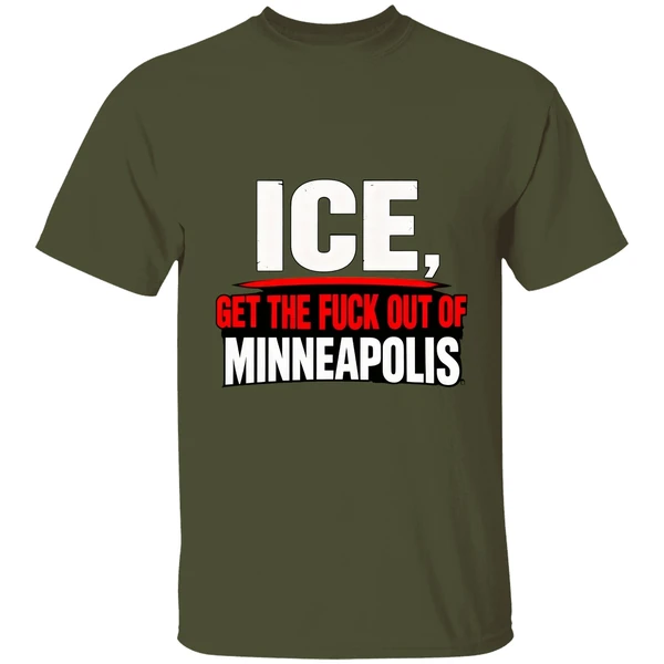 Get The Fuck Out Of Minneapolis Ice Shirt - Image 4