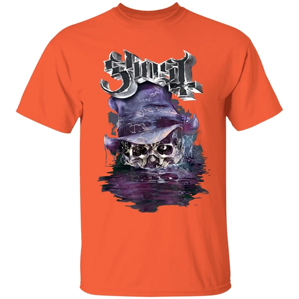 ghost band skeletour 2025 las vegas nevada on august 9 exclusive shirt orange