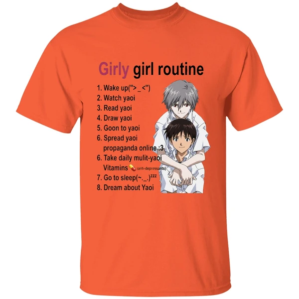 Girly Girl Routine Yaoi Shirt - Image 3