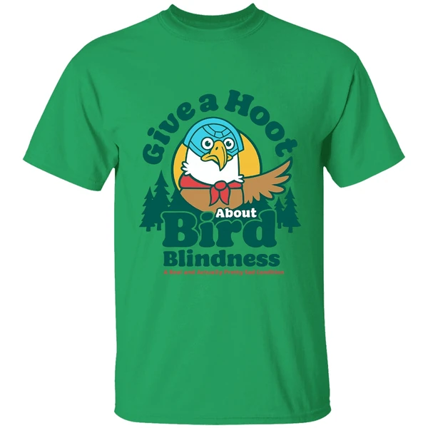 Give A Hoot About Bird Blindness Shirt - Image 8
