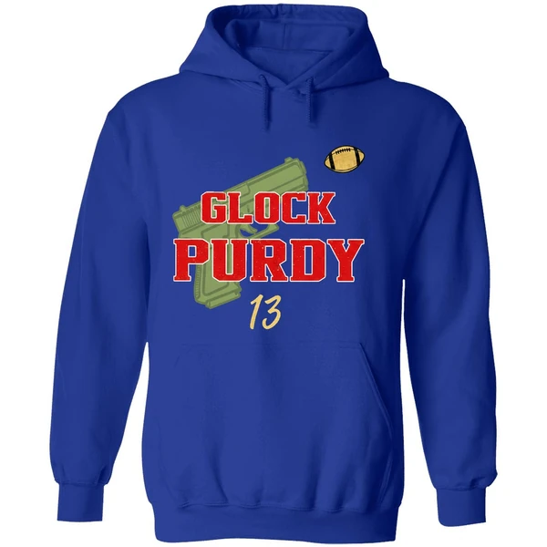 Glock Purdy Sports Brock Purdy Hoodie - Image 7