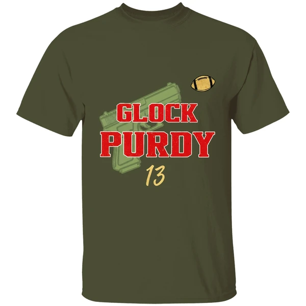 Glock Purdy Sports Brock Purdy Shirt - Image 4