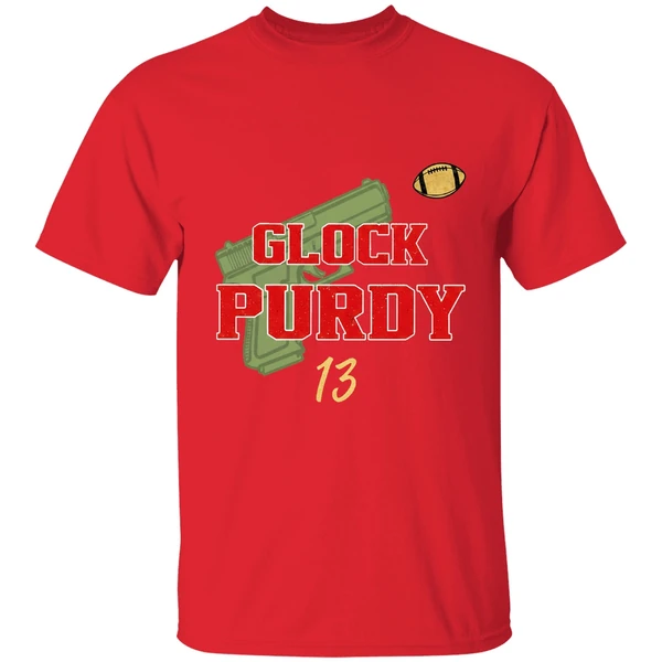 Glock Purdy Sports Brock Purdy Shirt - Image 7
