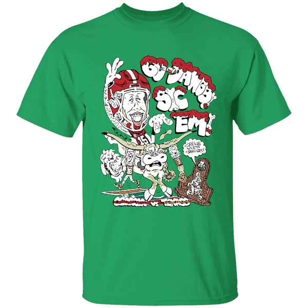 Go Dawgs Sic Em 2025 Georgia Vs Texas Shirt - Image 2