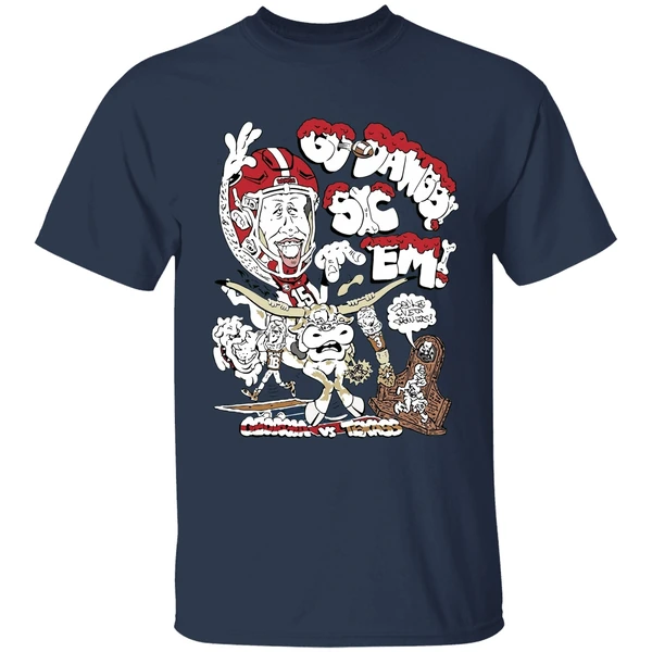go dawgs sic em 2025 georgia vs texas shirt navy