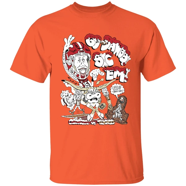 Go Dawgs Sic Em 2025 Georgia Vs Texas Shirt - Image 6