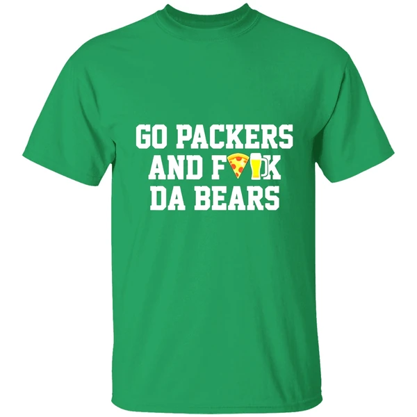 Go Packers And Fuck Da Bears Shirt