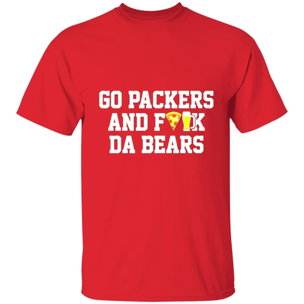 Go Packers And Fuck Da Bears Shirt - Image 6