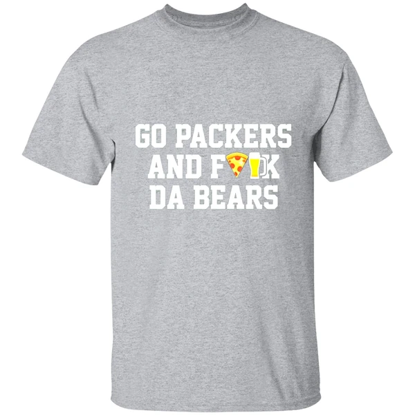 Go Packers And Fuck Da Bears Shirt - Image 8