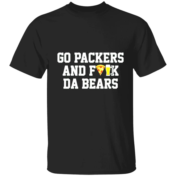 Go Packers And Fuck Da Bears Shirt - Image 9