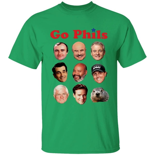 Go Phils Philadelphia Phillies Legends Face And Macmoshirt - Image 2