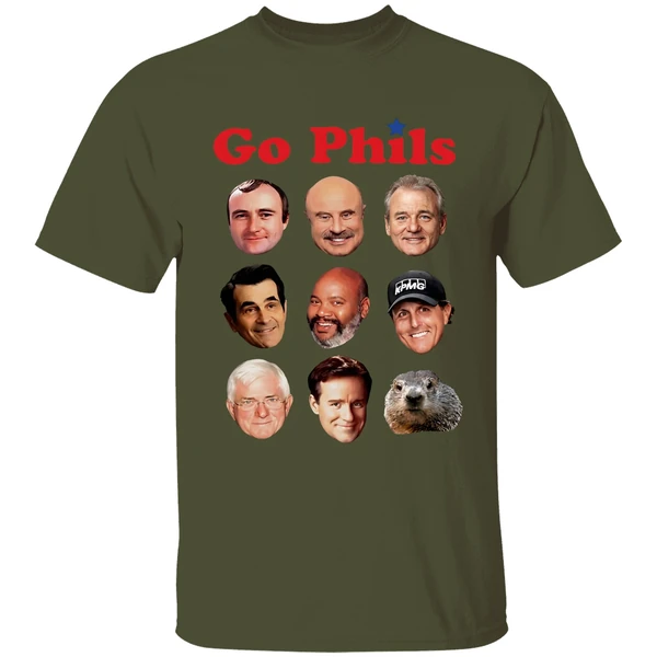 Go Phils Philadelphia Phillies Legends Face And Macmoshirt - Image 4