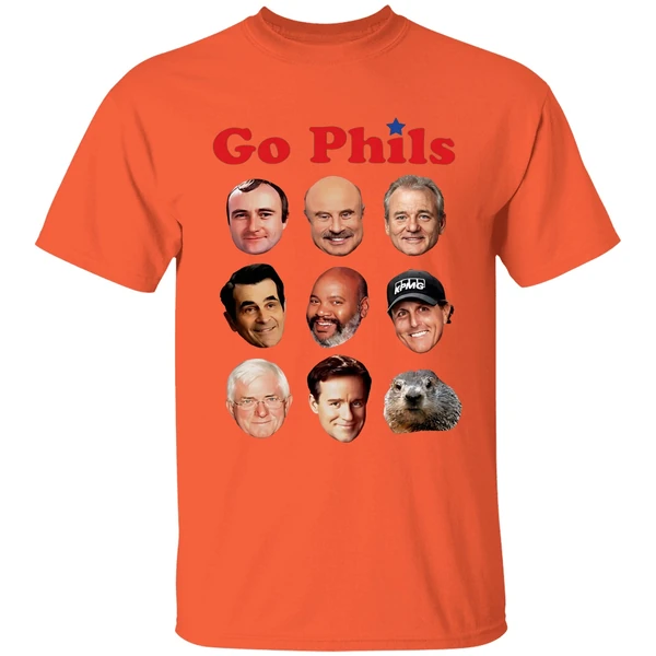 Go Phils Philadelphia Phillies Legends Face And Macmoshirt - Image 6