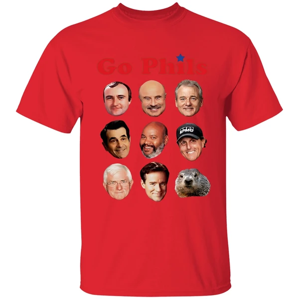 Go Phils Philadelphia Phillies Legends Face And Macmoshirt - Image 7