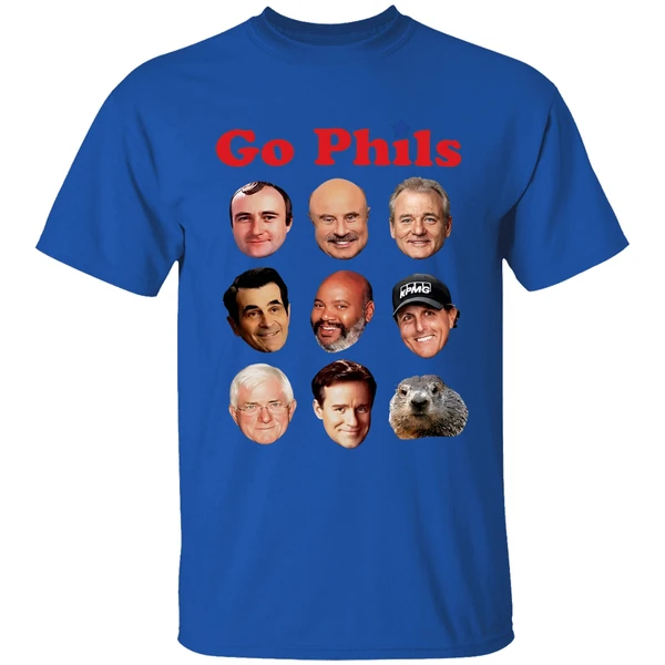 Go Phils Philadelphia Phillies Legends Face And Macmoshirt - Image 8