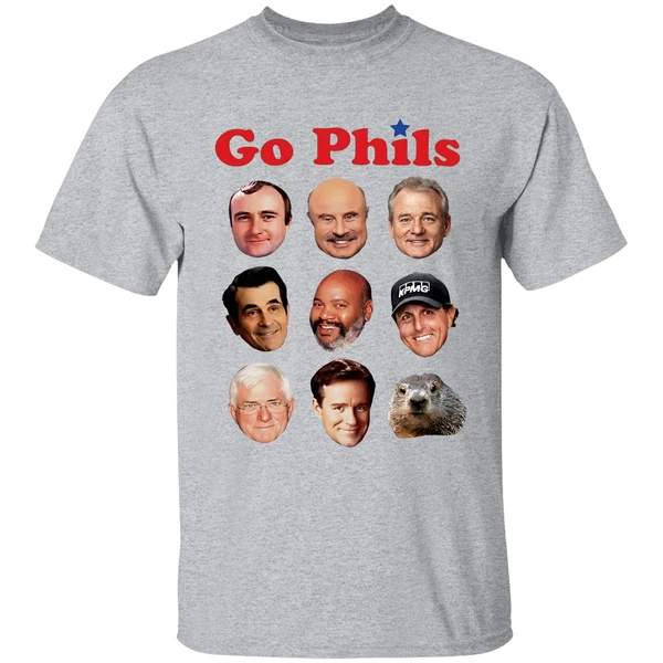 Go Phils Philadelphia Phillies Legends Face And Macmoshirt - Image 9