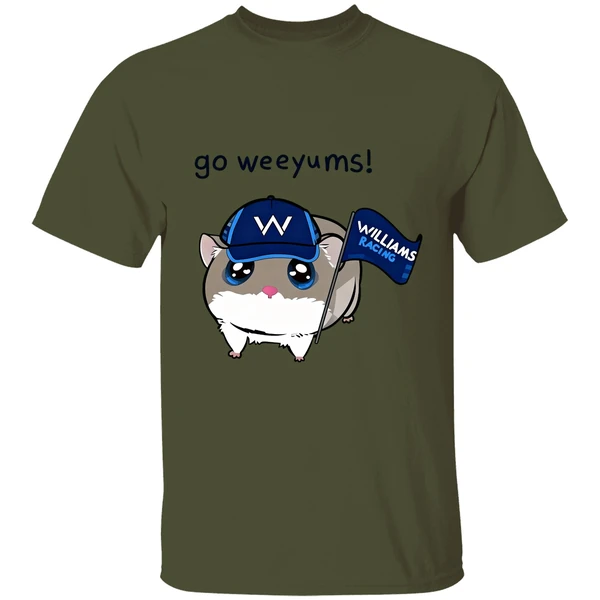 Go Weeyums Williams Racing Shirt - Image 9