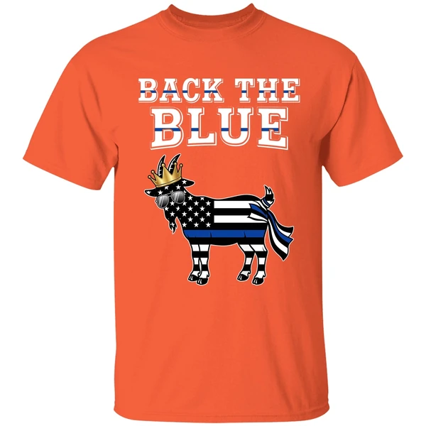 Goat Us Back The Blue Line Shirt - Image 6