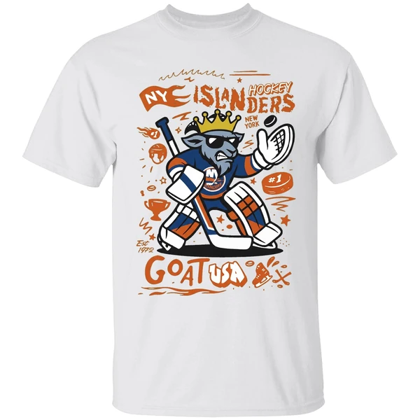 Goat Usa New York Islanders Mascot 2025 Shirt