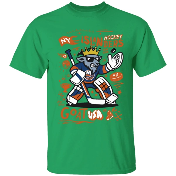 Goat Usa New York Islanders Mascot 2025 Shirt - Image 8