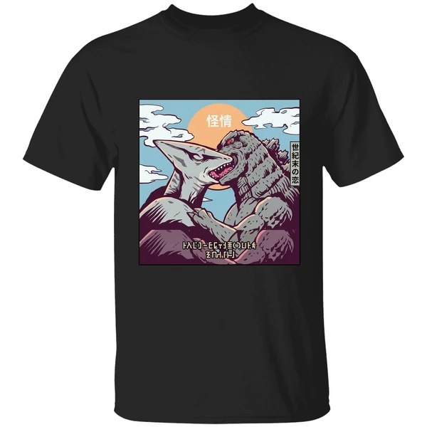 Godzilla Kissing Rodan Shirt