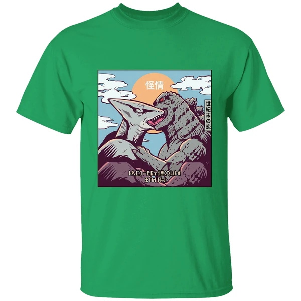 Godzilla Kissing Rodan Shirt - Image 2