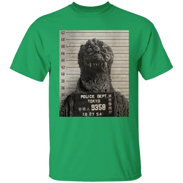 Godzilla Mugshot Shirt
