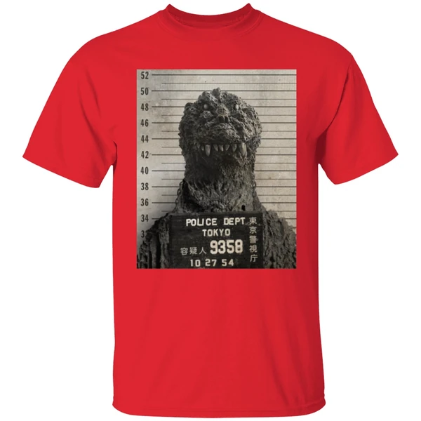Godzilla Mugshot Shirt - Image 6