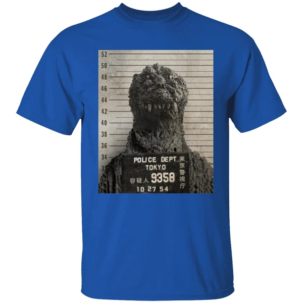 Godzilla Mugshot Shirt - Image 7