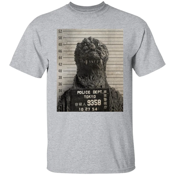Godzilla Mugshot Shirt - Image 8