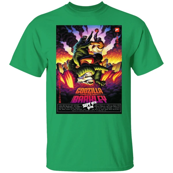 Godzilla Vs Charles Barkley Poster Shirt