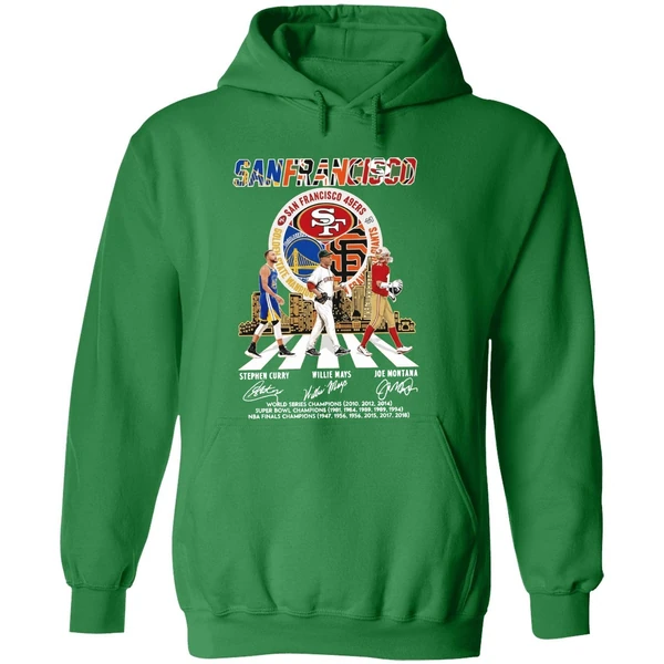 Golden State Warriors 49ers Giants Thank You For The Memories Hoodie - Image 2