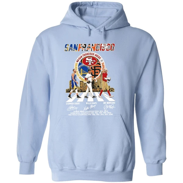 Golden State Warriors 49ers Giants Thank You For The Memories Hoodie - Image 4