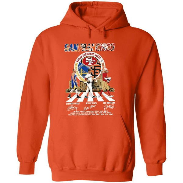 Golden State Warriors 49ers Giants Thank You For The Memories Hoodie - Image 6