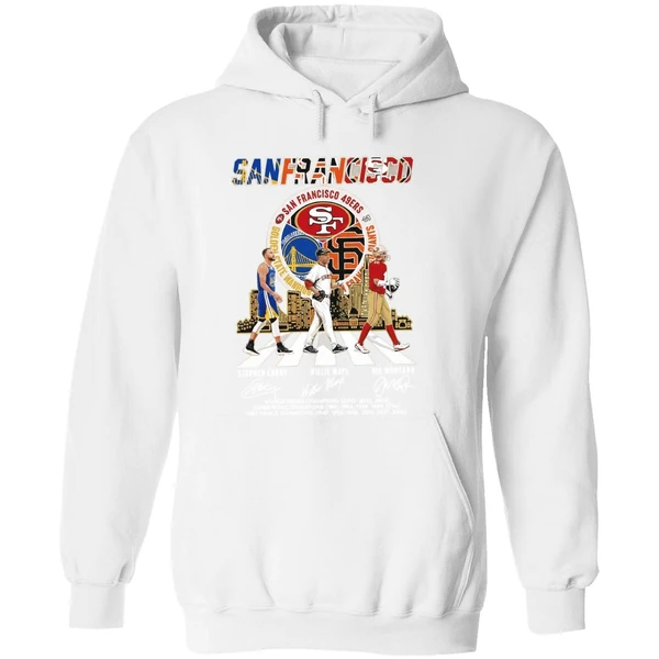 Golden State Warriors 49ers Giants Thank You For The Memories Hoodie - Image 8