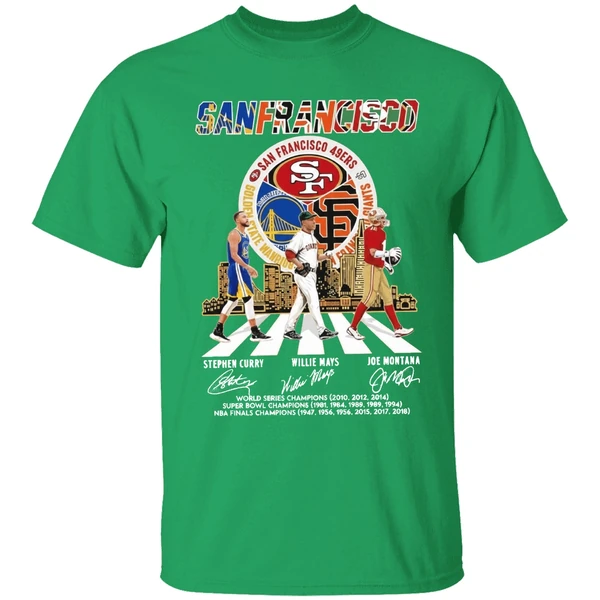 Golden State Warriors 49ers Giants Thank You For The Memories Shirt - Image 2