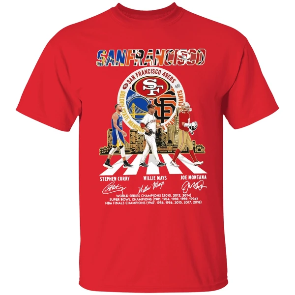 Golden State Warriors 49ers Giants Thank You For The Memories Shirt - Image 7