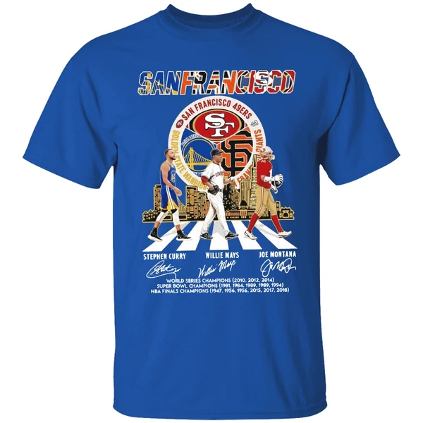 Golden State Warriors 49ers Giants Thank You For The Memories Shirt - Image 8