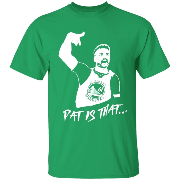 Golden State Warriors Pat Spencer Pat Is That Art Name And Number Signature Shirt - Image 2