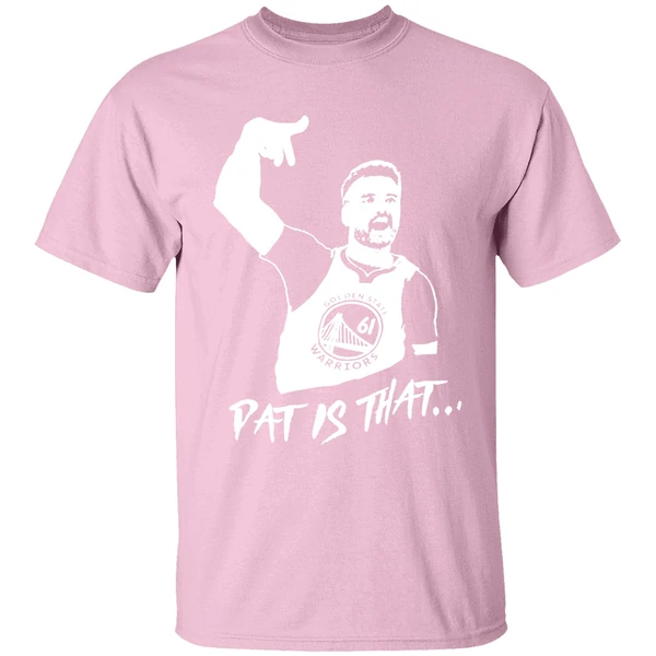 Golden State Warriors Pat Spencer Pat Is That Art Name And Number Signature Shirt - Image 3