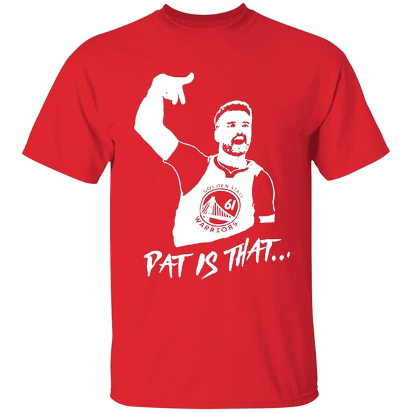 Golden State Warriors Pat Spencer Pat Is That Art Name And Number Signature Shirt - Image 7