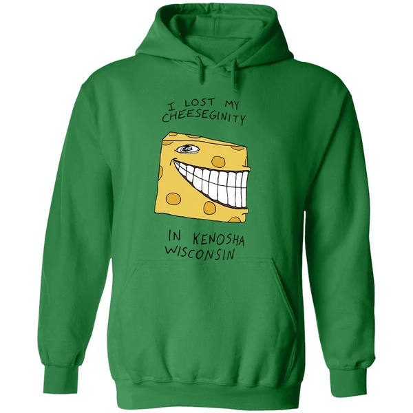 Goobsmooch I Lost My Cheeseginity In Kenosha Wisconsin Hoodie - Image 2