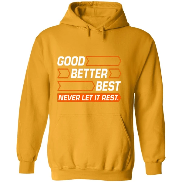 Good Better Best Never Let It Rest Chicago Bears Hoodie