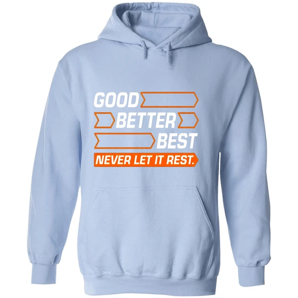 Good Better Best Never Let It Rest Chicago Bears Hoodie - Image 4