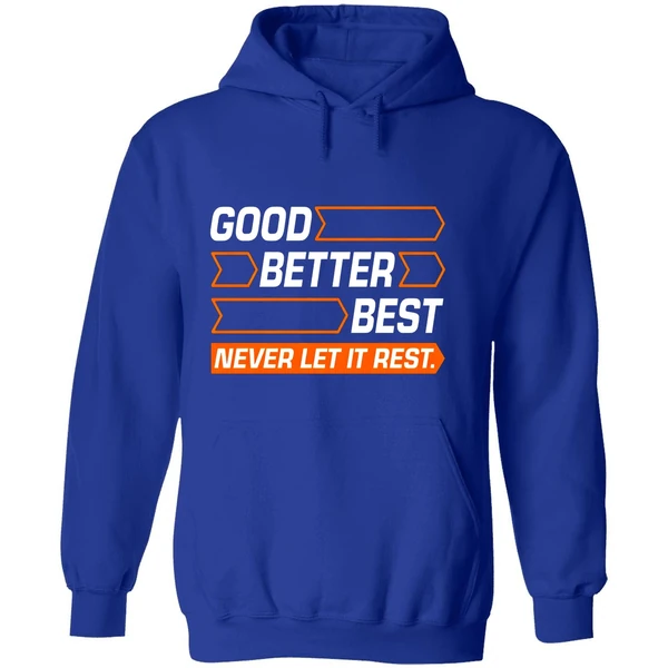 Good Better Best Never Let It Rest Chicago Bears Hoodie - Image 7