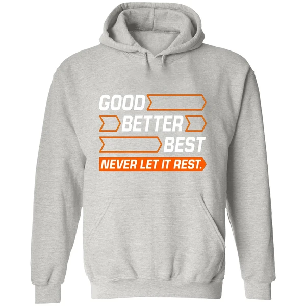Good Better Best Never Let It Rest Chicago Bears Hoodie - Image 9