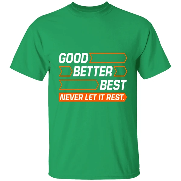 Good Better Best Never Let It Rest Chicago Bears Shirt - Image 2