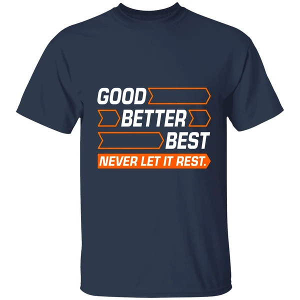 Good Better Best Never Let It Rest Chicago Bears Shirt - Image 5